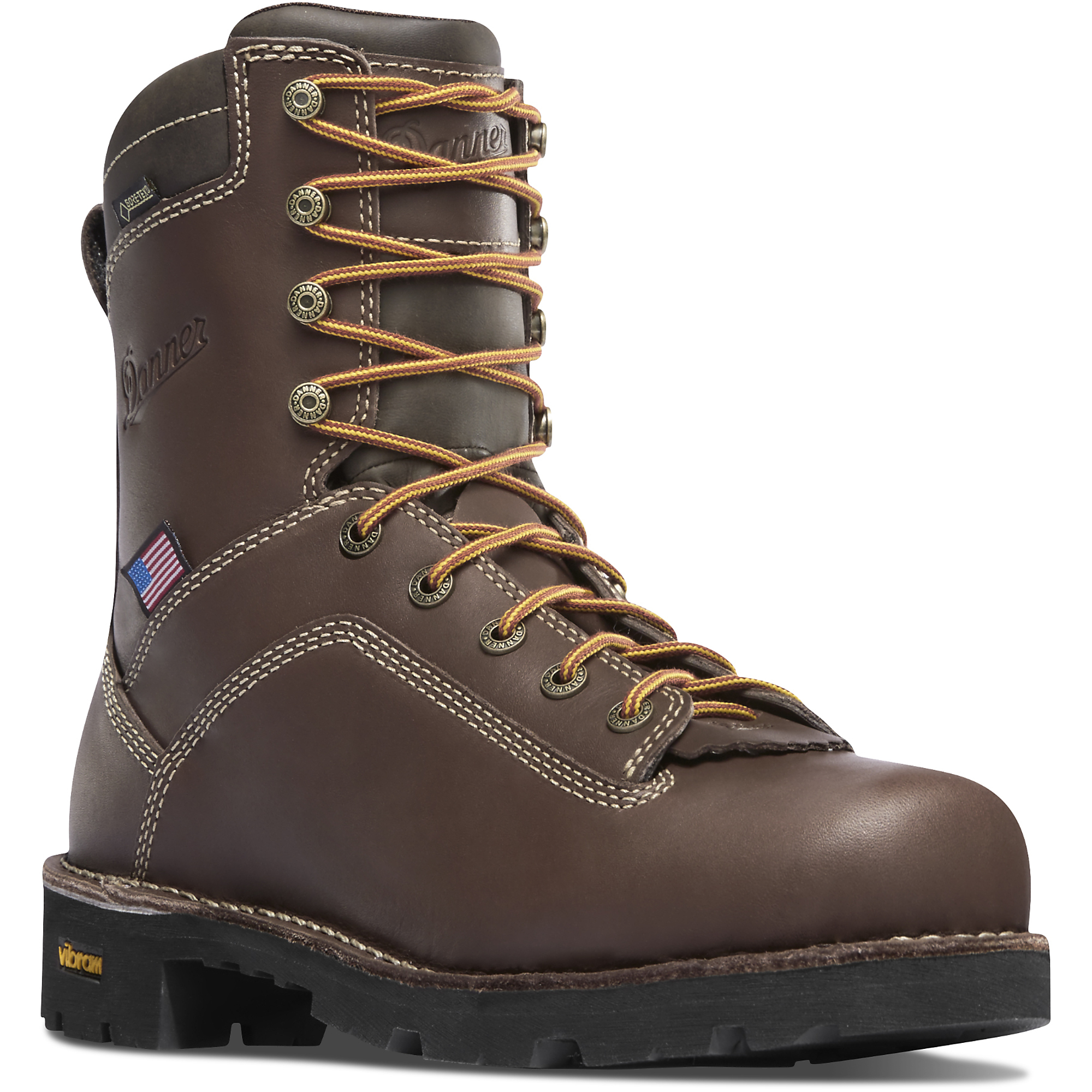 Danner QUARRY USA 8" BROWN SZ 8.5